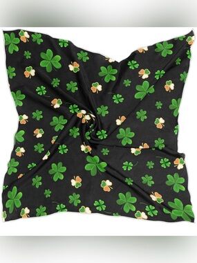 Women's Fashion Scarf Square Satin Headscarf Neck Scarf